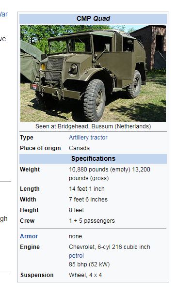 military tank vs semi truck size