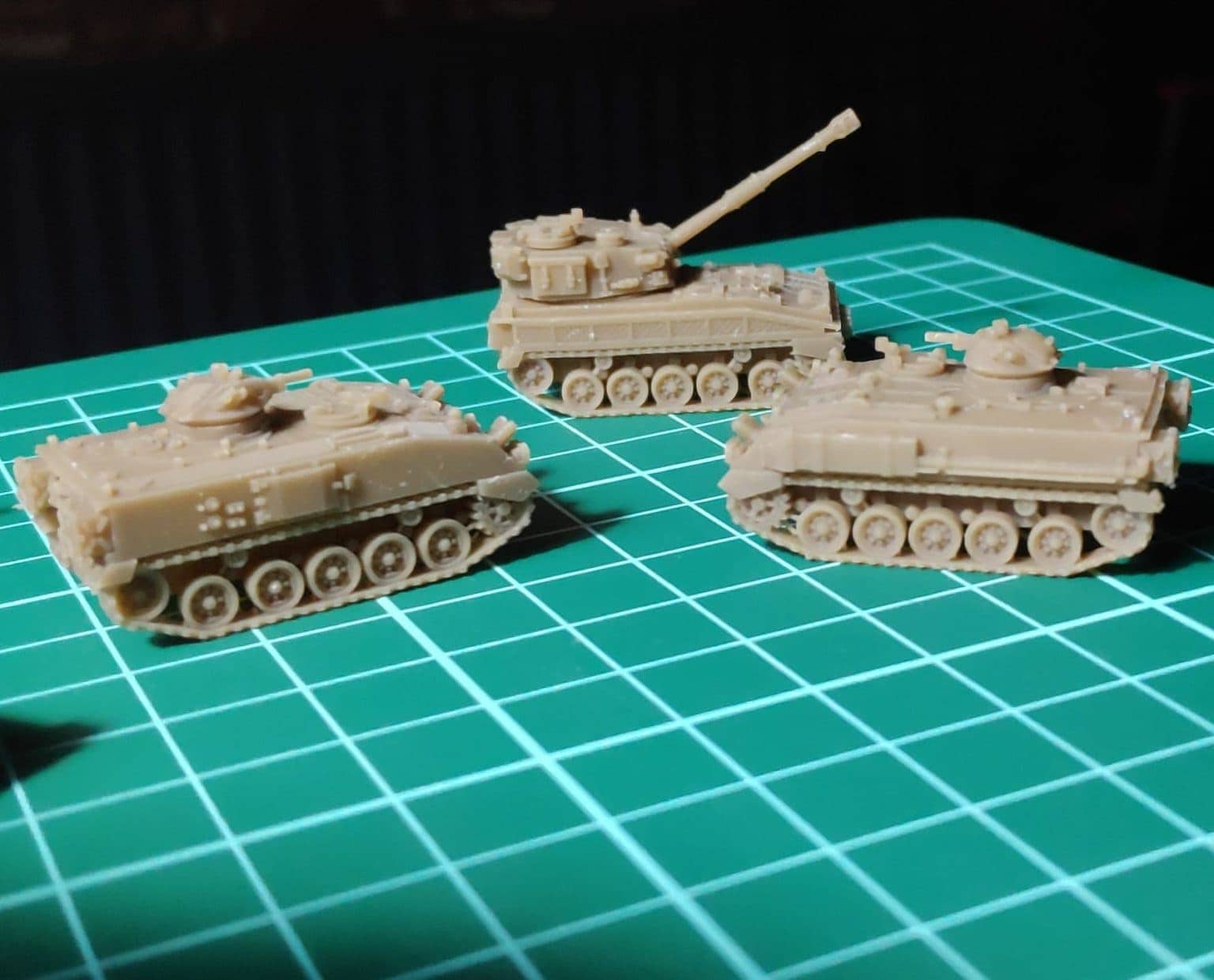 Set of 3d models of British armored vehicles of the Cold