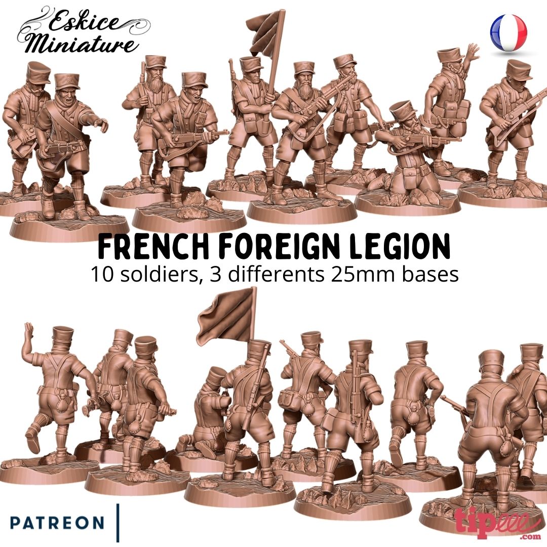 WW2 – Late War Free French – Bolt Action Army Lists – Hysnaps