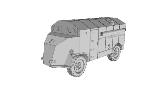 AC Dorchester Armored Command Vehicle 1/56 (28mm) British